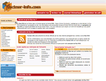 Tablet Screenshot of facteur-info.com
